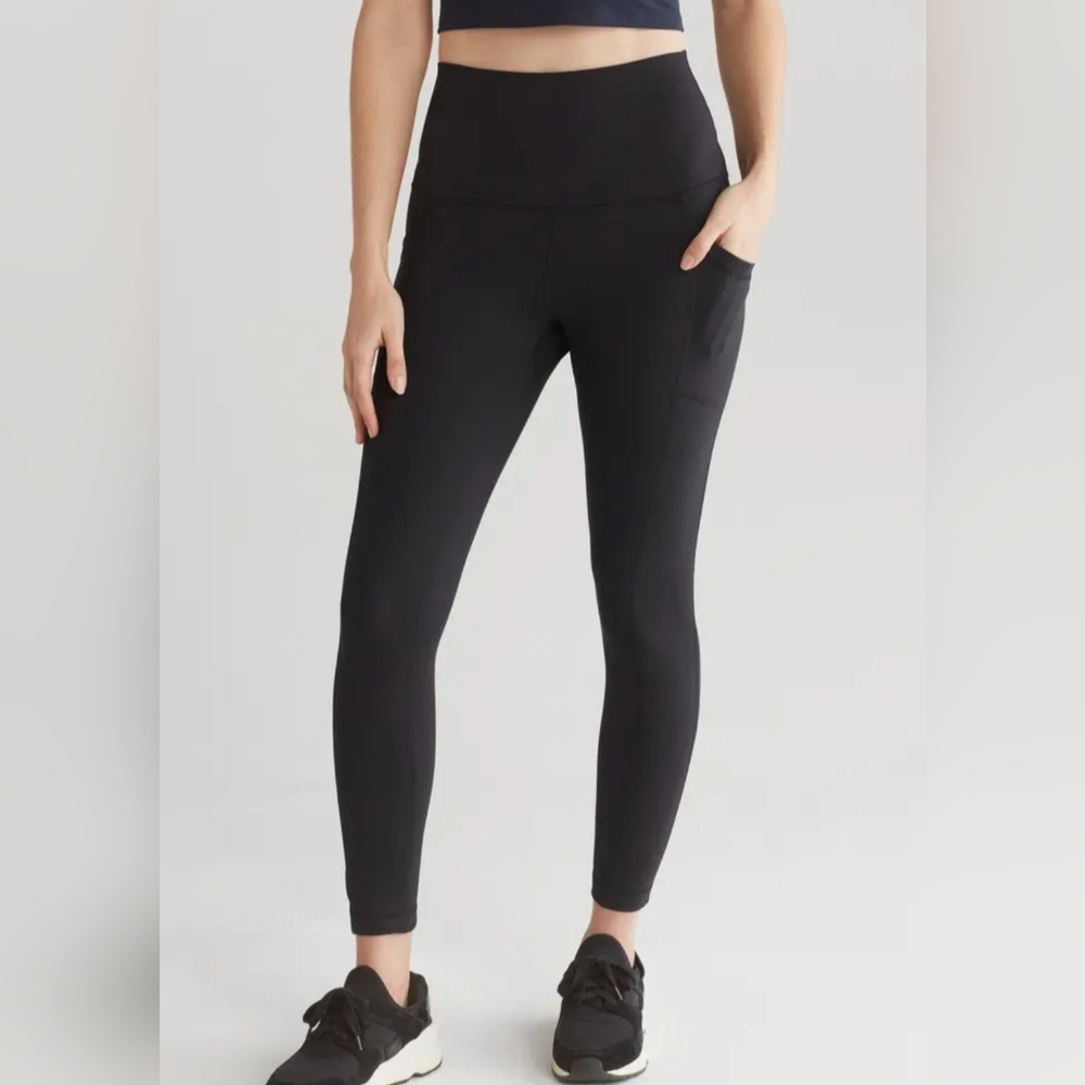 90 Degree By Reflex Tenacity Interlock Pocket Leggings ~ Reflective Stripe